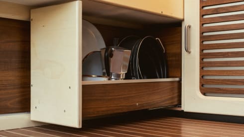 The Vancrafters – 2p Volkswagen campervan The Vancrafters Interior