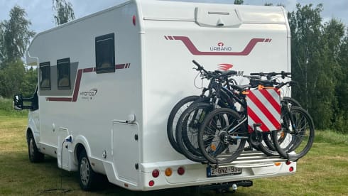 Luxury 4p Ford Kronos Roller Team 2021 for rent – Travel in comfort!