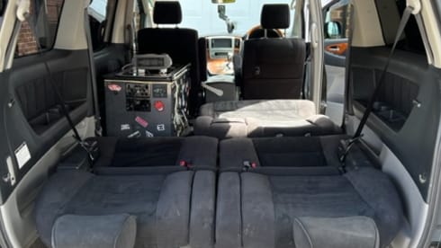 4 berth Toyota campervan from 2008