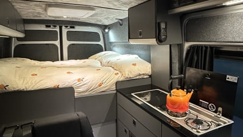 4 berth Volkswagen campervan from 2019