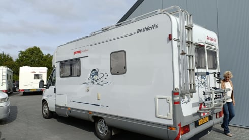 4p Dethleffs integrated uit 2000