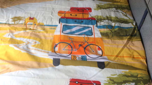 Road trip - VW T4 California with fixed sleeping roof