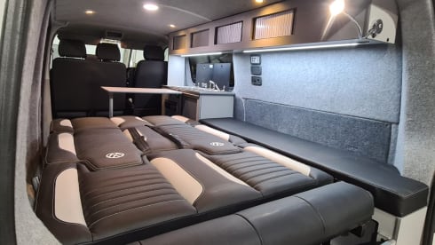 VW transporter converted for 2