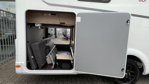 160 pk automaat – Dethleff just go automaat Ford half integraal