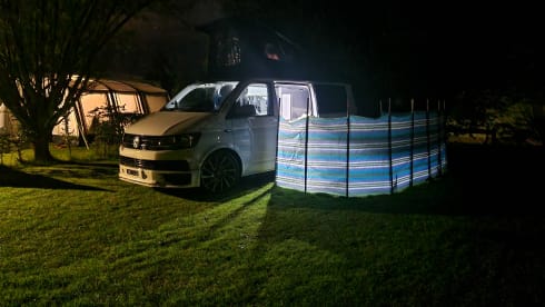 4 berth Volkswagen campervan from 2018