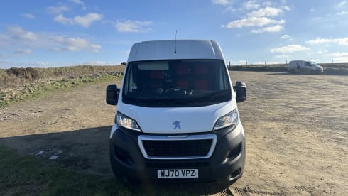 4 berth Peugeot campervan from 2021