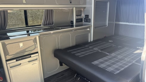 4 berth Volkswagen campervan from 2014