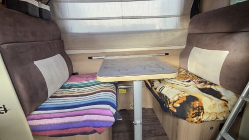 Familiaal camper – 6p Fiat alcove uit 2016