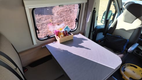 The KNAUS – Knaus-bus met 4 slaapplaatsen uit 2016