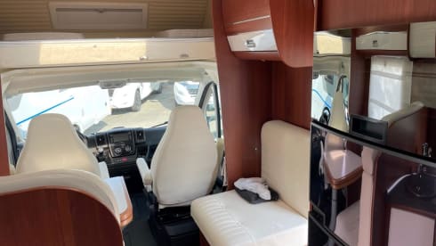 Fiat Superbrig 4 person mobile home driving license C/C1