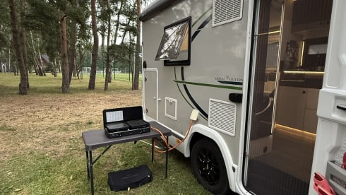 Luxe gezinscamper – Chausson 720 Titanium Premium Nordic Edition