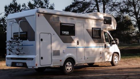 Spacious new family camper