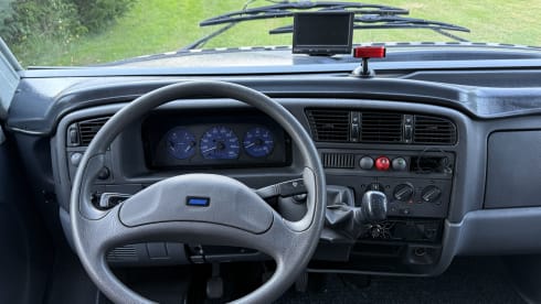 Roby – Our beautiful 3-person Fiat Weinsberg integral camper
