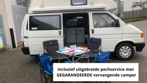 Road trip - VW T4 California with fixed sleeping roof