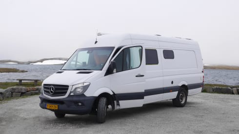 Extra spacious and luxurious Mercedes Sprinter camper van