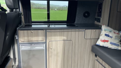2 berth Volkswagen campervan from 2018