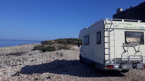 Fiat Ducato Adriatik 2.5D overcab motorhome San Vito Lo Capo