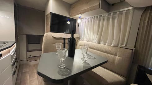 Womo Olaf – Schickes Hymermobil, winterfest und komfortabel