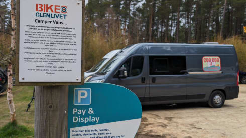 Big Ed – 2 berth Citroën campervan from 2022
