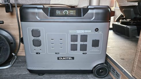Tortuga  – Luxurious 4 sit Camper FULLY EQUIPPED Solar Generator 4000w