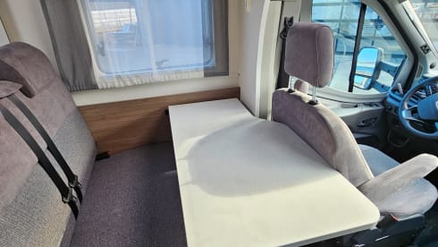 Go on an adventure with this camper from 2024 and 4 p