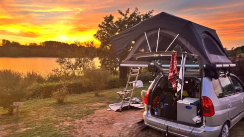 Space star – 3p. Roof tent, off to the stars!