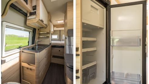 Easy Rider XL Knaus – Super luxurious new spacious bus camper, for tall people, automatic