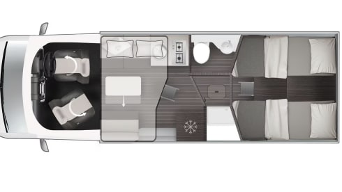 Blair – 2026 New Luxury Roller Team 4 berth off-grid Motorhome