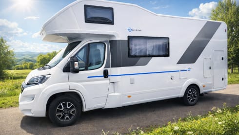 De Sunliving A70DK, super comfort – Genügend Platz für die ganze Familie!