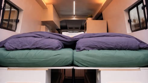 2-seater Volkswagen bus from 2019