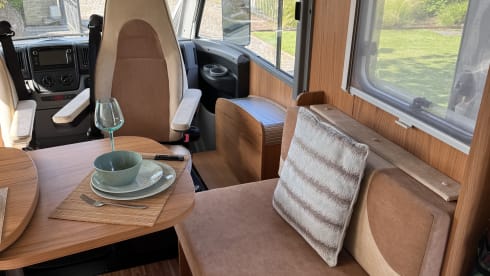 Rik’s camper  – 4p Bürstner integrated uit 2007