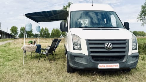 Blanco – 2p Volkswagen bus uit 2008