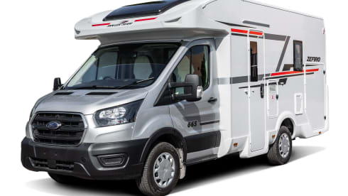 Belle – Motorhome – Sleeps 4 – Travels 4