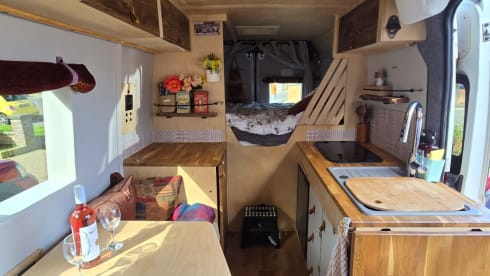 Herdy 🐑 – ✨ Luxuriöser Campervan mit 2 Schlafplätzen – nur für Erwachsene | Autarkie-fähig | Hundefreundlich ✨