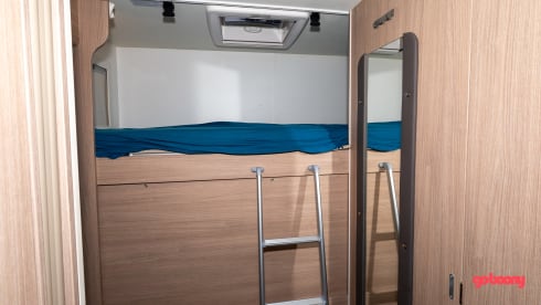 Droom op wielen – Nieuwe Luxueuze Integraal Familiecamper met 6 gordel plaatsen