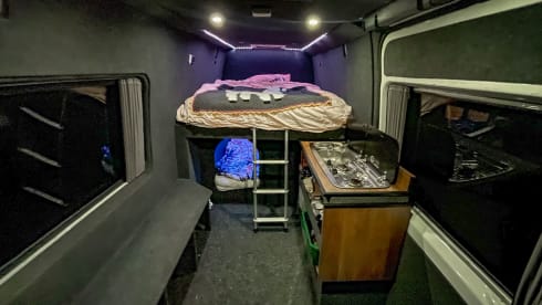 Kula the campervan  – Sprinter Bliss: Comfortable Camper for Epic Journeys 