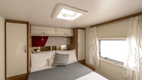 Roman – 4 berth 2019  Rimor Motorhome with Fixed Island Bed