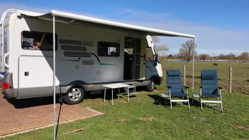 Huis op wielen – Hymer B644 for the whole family