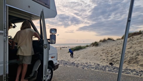 Campertje – 5p Fiat Dethleffs Golbetrotter Alcove from 1995