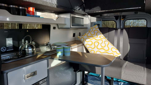 4 berth Trafic campervan - perfect for family adventures