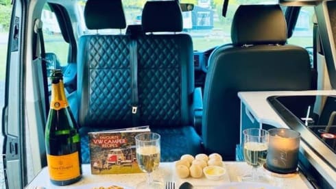 4 berth Volkswagen campervan from 2019