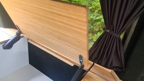 VW Transporter with luxurious interior and 