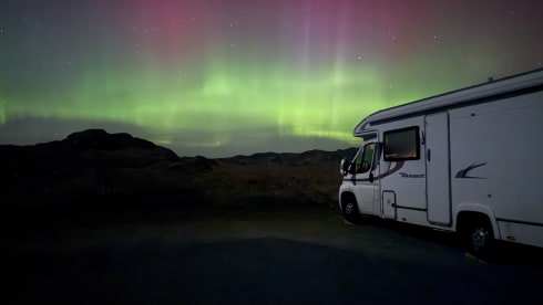 Ellie the Elddis – 2 Berth Ellie the Elddis - Spacious, Quirky Motorhome for Two Near Glasgow