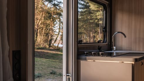 Spacious new family camper