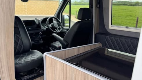 4 berth Mercedes-Benz campervan from 2019