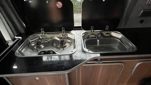 Oli  – 4 berth Volkswagen campervan from 2008