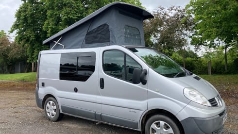 4 berth Renault campervan 2014