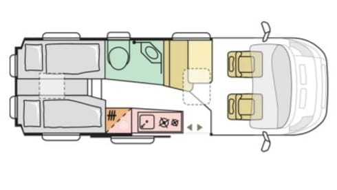 Adria Twin Supreme – Comfortable bus camper with automatic transmission + Switzerland vignette