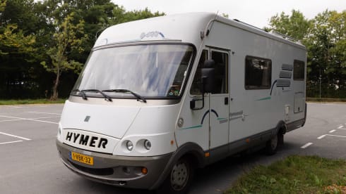 Steenbokje – Ruime 6 persoons Hymer uit 2000