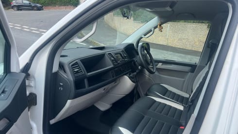 VW transporter converted for 2